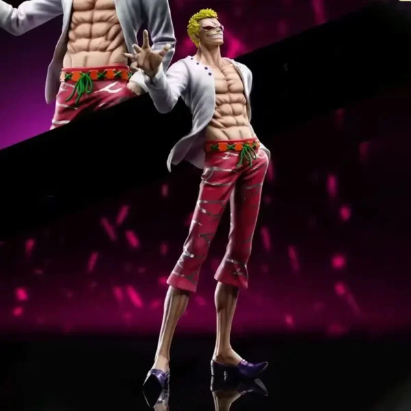 29cm One Piece Anime Figure Donquixote Doflamingo Action Figure Pvc Model Statue Doll Collection Decoration Ornaments Toys Gift - Image 2