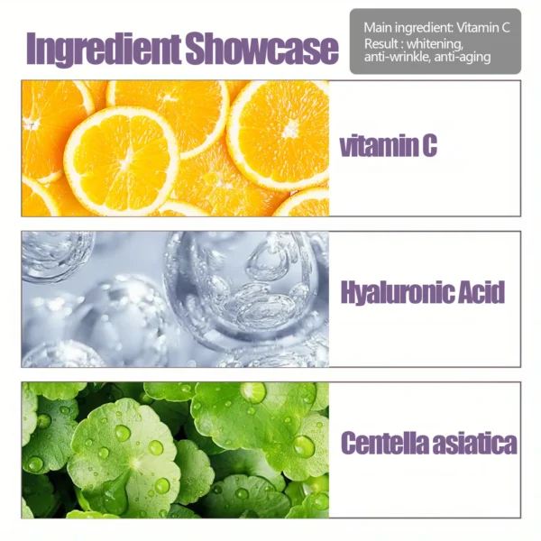 Hip cream with glycerin, vitamin C and hyaluronic acid for all skin types - Image 2