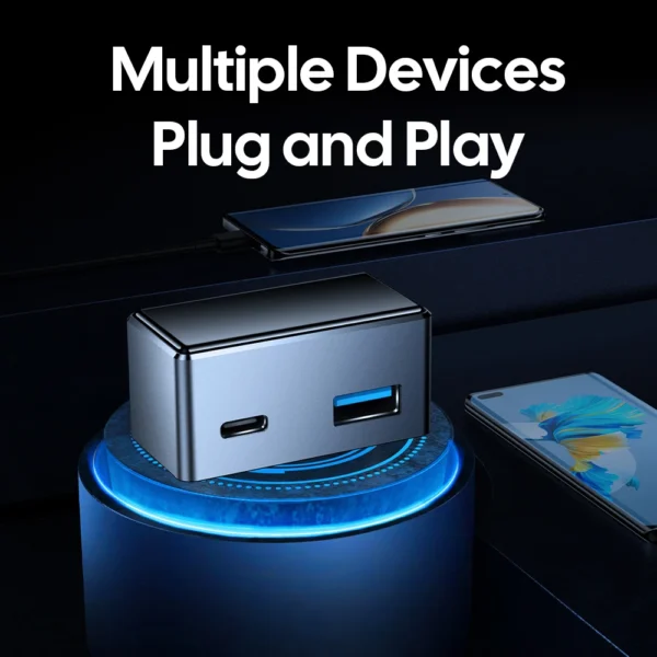 For Tesla Model Y Juniper Launch 2025-2020 Model 3 Highland 2024-2017 X S OBD Adapter Charging Splitter USB TYPE-C Port Charger - Image 5