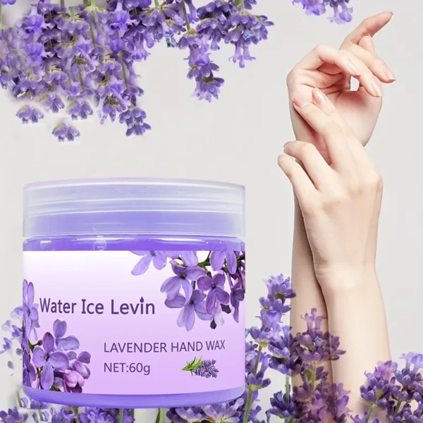 Lavender Moisturizing Hand Wax Mask, Hypoallergenic, for Hands and Feet, Smooth Skin, Gentle Cleansing Hand Mask, Illuminates Hand Skin - Image 3