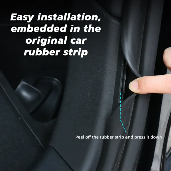 For Tesla New Model Y LAUNCH 2025 Juniper 2025+ Trunk Threshold Strip TPE Anti Scratch Protection Lid - Image 5