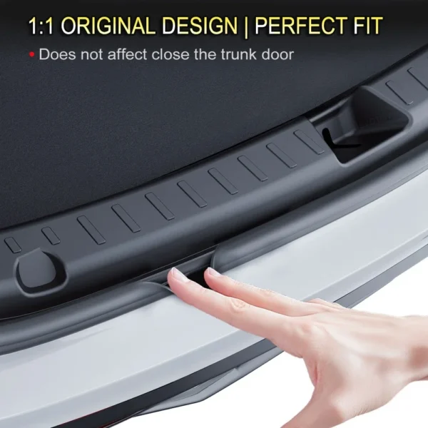 Tesmayx TPE Trunk Sill Plate Cover for Tesla New Model Y Juniper Launch 2025+ Scratch Protection Accessory - Image 6