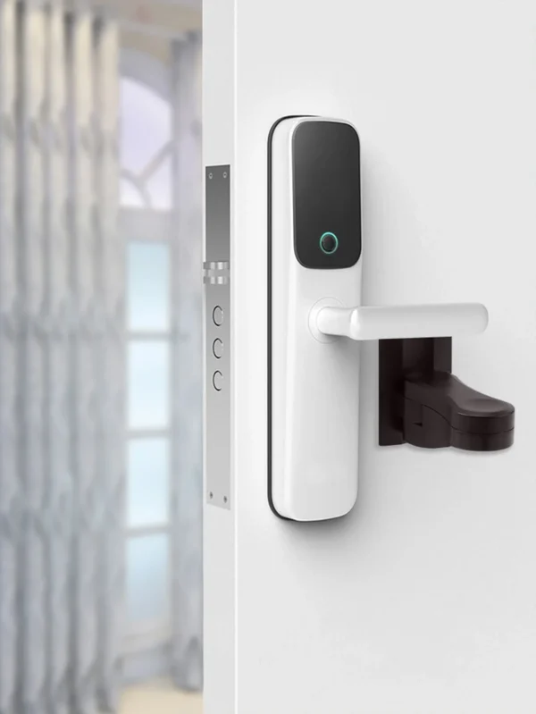 1pc- Multi-function door handle lock Child safety lock for cabinet drawer doorstop - Image 4