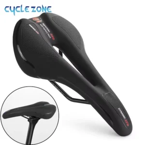 Bicycle Saddle Lightweight Non-Slip PU MTB Road Bike Saddle Shockproof Breathable Hollow Cycling Seat Cushion Bike Accessories
