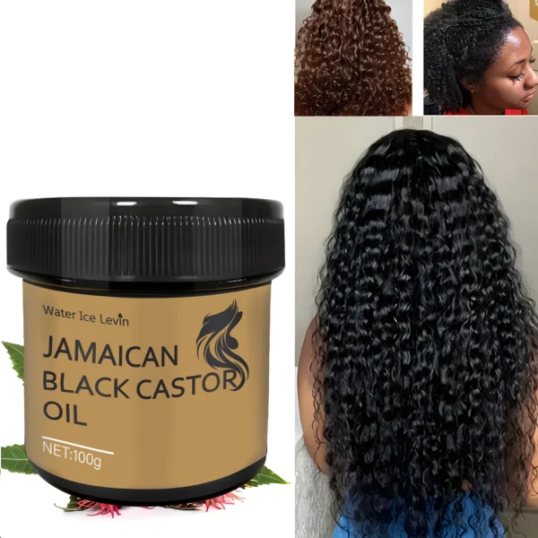 Jamaican Black Castor Oil Hair Care Essence Dry Hair Repair Boost Oil Nourishing Formula Black Castor Hair Oil Hair Growth Oil - Image 7