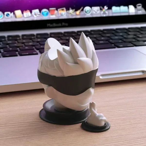 Miniso Anime Peripheral Universal Ps5 Game Controller Creative Stand Jujutsu Kaisen Gojo Satoru Controller Storage Game Stand - Image 3