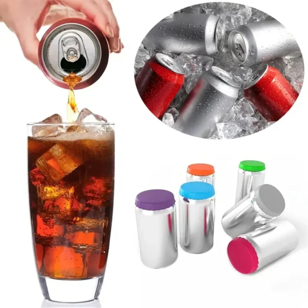 6pcs - Silicone can lid soda lid beer can lid sealing leak proof cola lid - Image 5