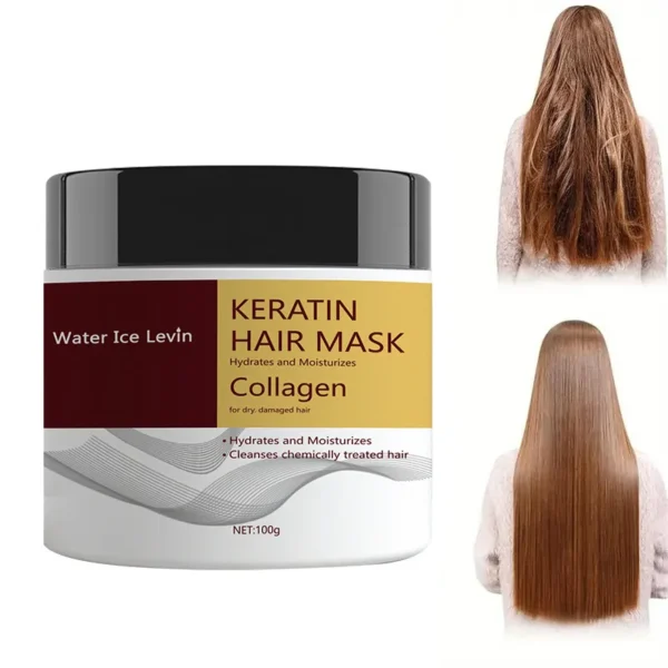 Miracle Hair Mask, Collagen, Keratin - Coconut Oil Deep Hair Care - Powerful Moisturizing and Hydrating - Repair Small, Sparse, Fragrile, Dry and Damaged Hair - Image 7