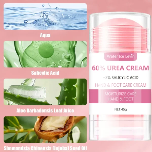 Super Moisturizer 60% urea Super moisturizing Aloe Vera increases elasticity, making hands and feet more delicate and shiny - Image 5
