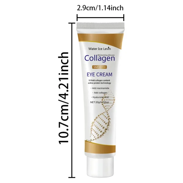 Collagen Eye Cream skincare Anti Dark Circles Eye Bags Firming Moisturizing skincare Eyes Cream Skin Care for Eyes - Image 3