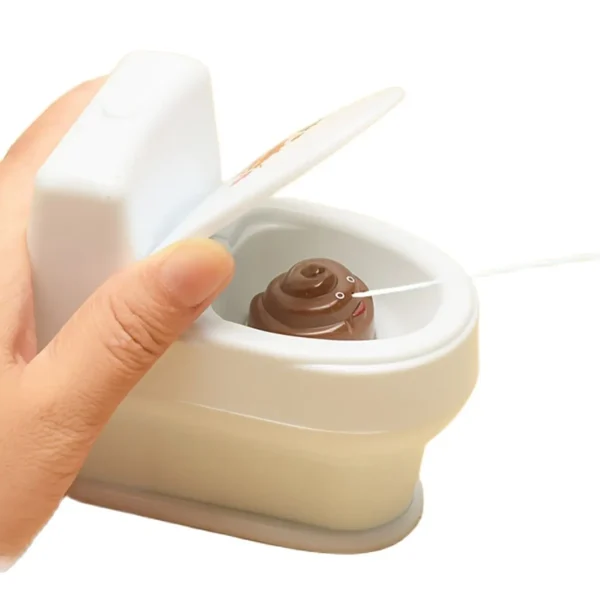 1PC-Novel Interesting Poop Spray Prank Toy Joke Cary Toys Mini Sprinkler Toilet Spray Gun Simulation Toilet Toy - Image 4