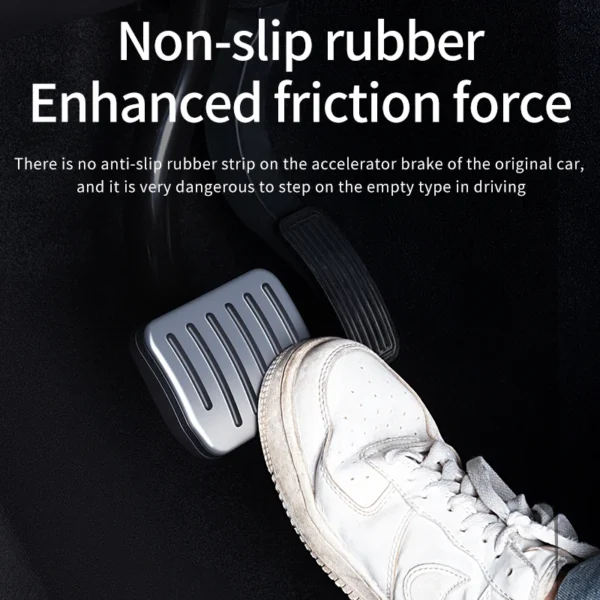 For Tesla Model Y Juniper 2025 Launch 2025-2020 Model 3 Highland 2017-2024 Accelerator Brake Pedal Anti Slip Foot Rest Cover - Image 5