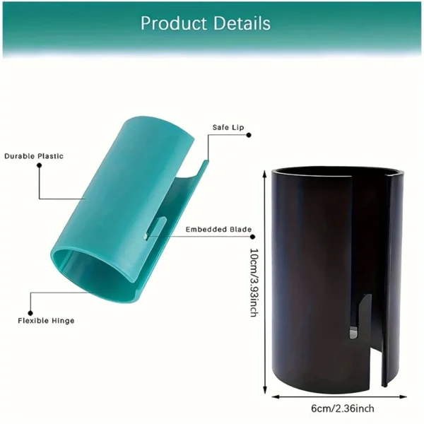 1pc-Portable Mini Wrapping Paper Cutter Christmas Packaging Paper Cutting Knife CuttingWrapping Paper Cutter Tool Tube Gift Wrap - Image 5