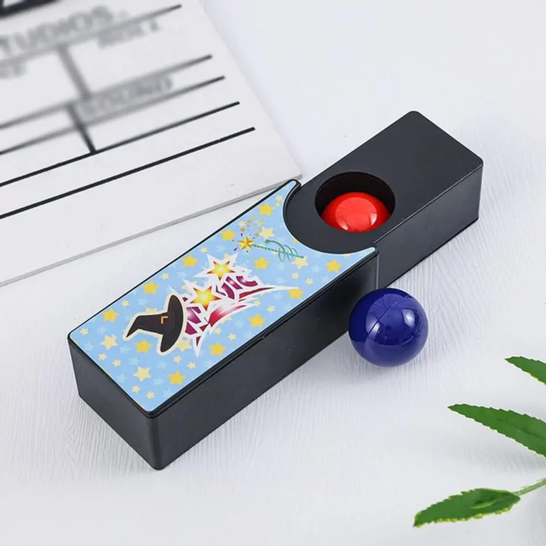 1pc New Funny Gadgets Kids Toys Changeable Magic Box Turning the Red into the Blue Ball Props Tricks Classic - Image 7