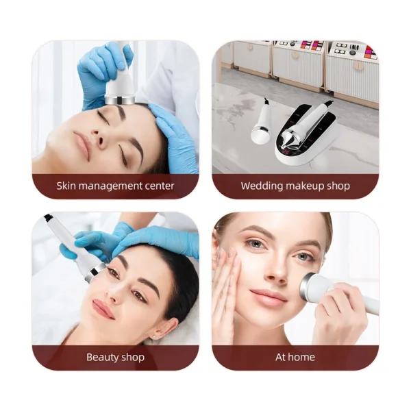 Ultrasound Skin Care Beauty Machine High Frequency Face Eye Massager Face Lifting Facial Clean SPA Ultrasonic Beauty Device - Image 6