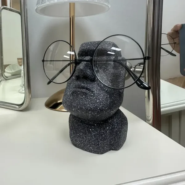 Funny Creative Glasses Holder Decorative Glasse Lenses Stand Office Accessories Figurines Miniatures Room Ornaments Home - Image 5