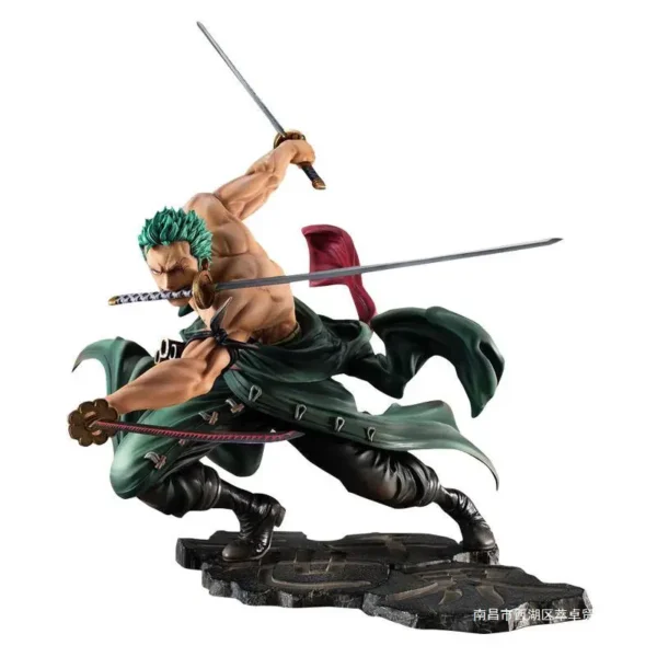 One Piece 18cm Anime Figure Roronoa Zoro Three-Blade Sa-maximum Manga Anime Statue Action Figure Collection Model Kid Toys - Image 6