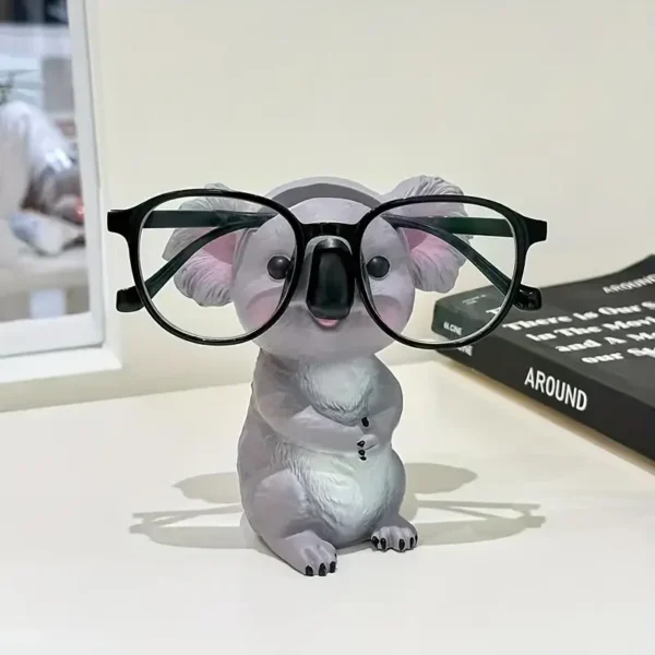 Cute Animal Eyeglass Frame Interesting Koala Sunglasses Display Frame Creative Eyeglass Frame Home Office Decoration Frame - Image 5