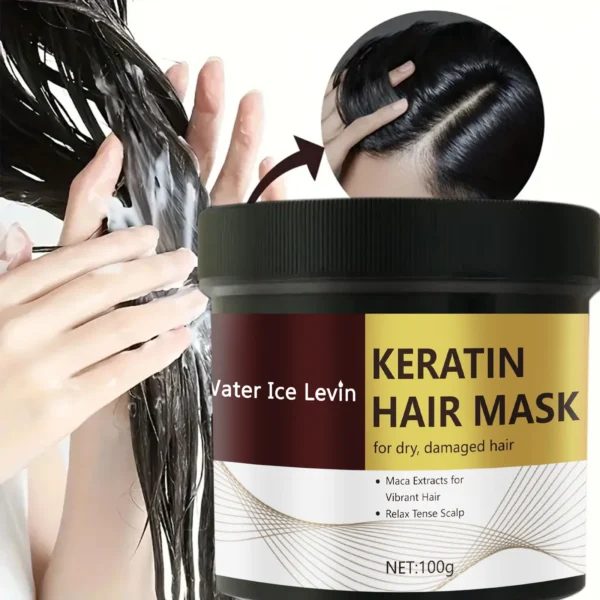 Magical Keratin Hair Mask 5 Seconds Fast Repair Damaged Frizzy Hair Soft Smooth Shiny Straightening Deep Moisturizing Hair Care - Image 6