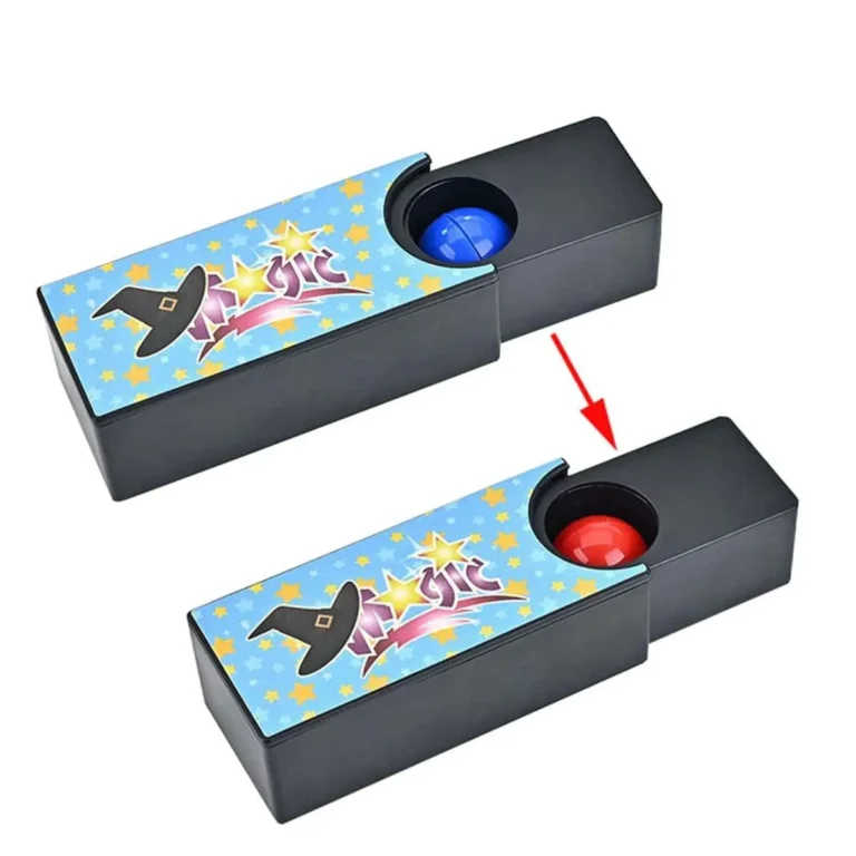 1pc New Funny Gadgets Kids Toys Changeable Magic Box Turning the Red into the Blue Ball Props Tricks Classic - Image 5