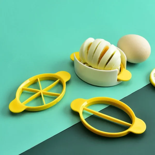 1pc-Stainless Steel Egg Slicer Egg Split Device Handheld Mushroom Kiwi Divider Tomato Cutter Multifunction Slicing Mould - Image 7