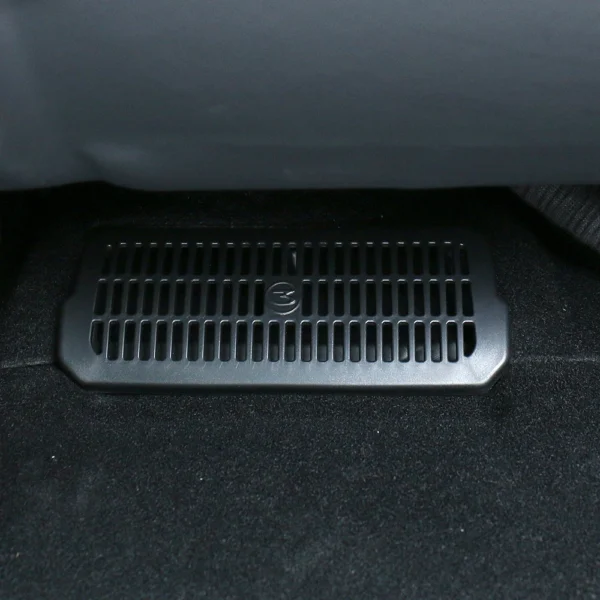 For 2024 Tesla Model 3 highland Under Seat Rear Air Vent Protect Cover Anti-blocking Backseat Outlet Grille Protector Accessorie - Image 6