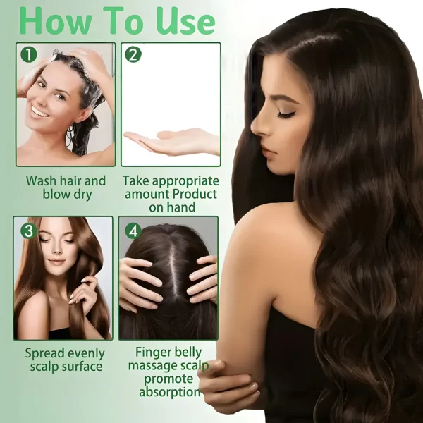 Rosemary Hairspray Uses Rosemary Oil, Mint Oil and Horsetail Grass Leaf Extracts to Moisturize Hair Roots Brings the Fragrance of the Hair, Make Your Hair Looks Shiny and Beautiful - Image 6