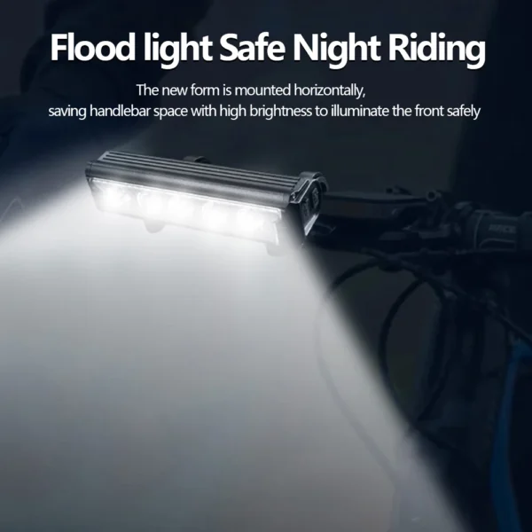Bicycle Light Bike Front Lights Headlight Flashlight for Bicycle Rechargeable Waterproof MTB Road Cycling Lamp Bike Accessories - Image 6
