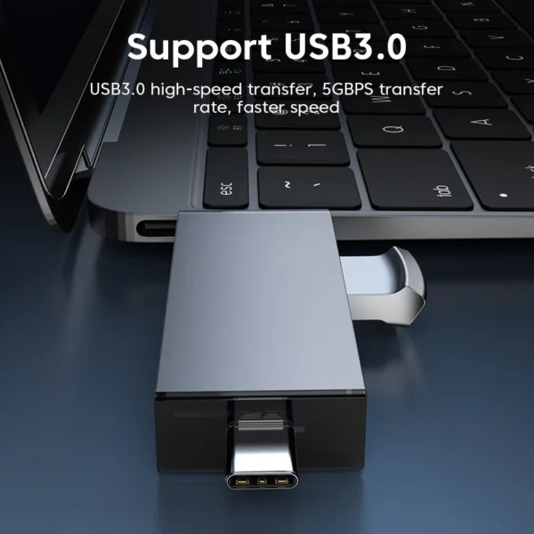 7 In 1 Multifunction Usb 3.0 Card Reader Micro TF SD Card Memory Reader USB Flash Drive Type C Card Adapter OTG - Image 3