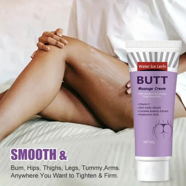 Hip cream with glycerin, vitamin C and hyaluronic acid for all skin types - Image 5