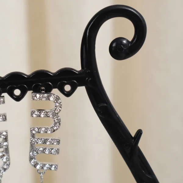 1PC - Creative Wine Cup Necklace Jewelry Display Shelf - Image 3