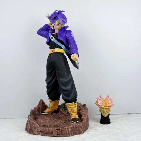 kf-S637564a638d1445b9561f3996b3c2d4dA 23CM Dragon Ball Z Anime Figurine Trunks Figure Super Saiyan Trunks Pvc Model Statue Doll Collection Decoration Toys Gift - Image 1