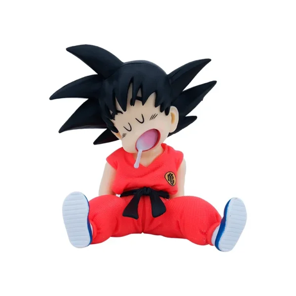 10cm Dragon Ball Z Anime Pvc Action Figure Sitting Posture Sleep Son Goku Model Statue Collection Decoration Toys Birthday Gift - Image 6