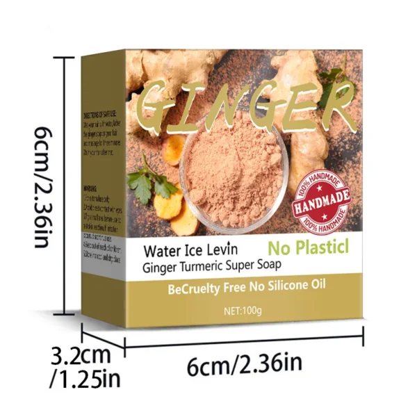 Turmeric Super Soap Shampoo Cold Process Soap Shampoo Shampoo Bar Pure Plant Shampoo Shampoo Hair Treatment - Image 4