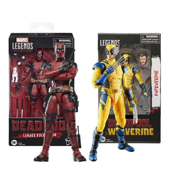 Wolverine Deadpool X-Men Legend Series Action Figure Figure Wade Winston Wilson Figures Joint Mobility Model Collection Toy Gift - Image 2
