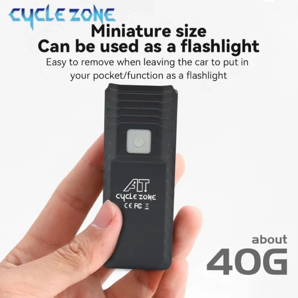 Bike Light Set Front Light with Taillight LED Rechargeable Bicycle Lights 3 Modes Headlight Easy to Install Night Cycling Lamp - Image 6