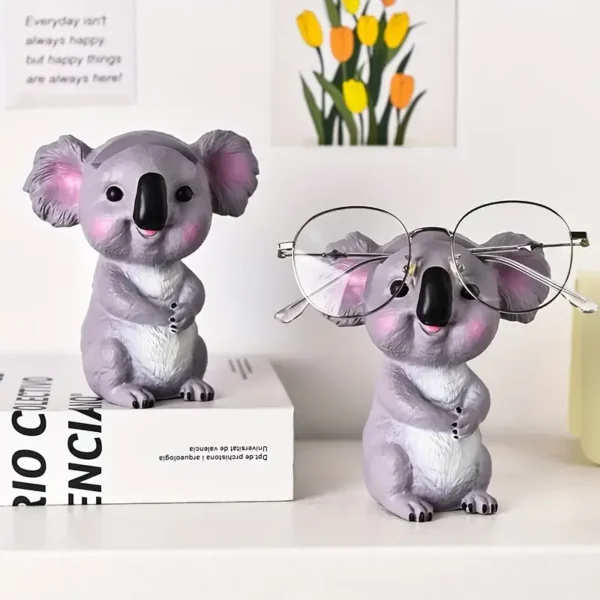 Cute Animal Eyeglass Frame Interesting Koala Sunglasses Display Frame Creative Eyeglass Frame Home Office Decoration Frame - Image 6