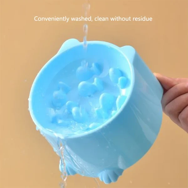 New anti-choking and high-neck protection cat bowl slow-food bowl cat dog feeder anti-overturn cat slow-food bowl pet supplies - Image 5