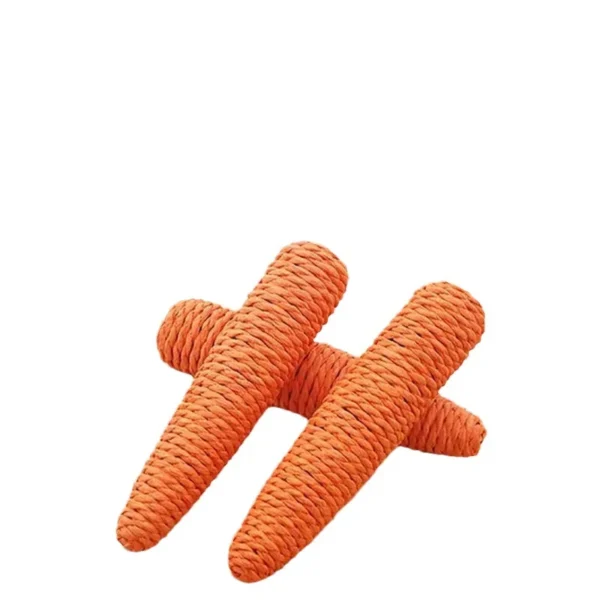 Cat Toys Sound Carrot Cuddle cat stick since fun fun cat teething stick anti-bite cat scratch board pet supplies - Image 5