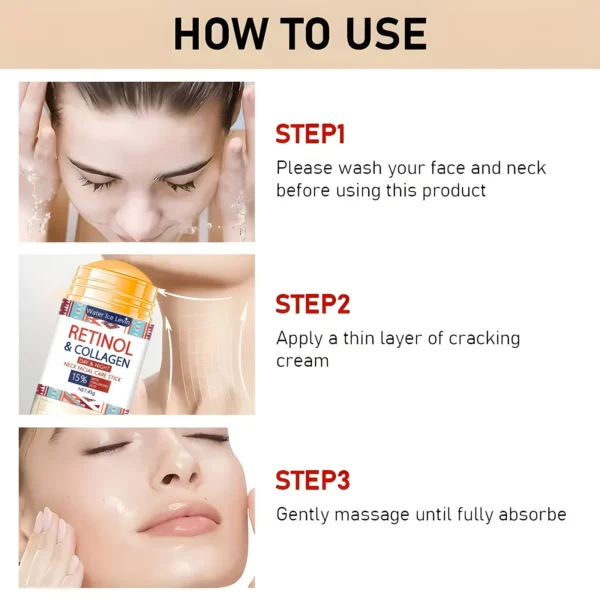 45g Retinol Lifting Firming Cream Stick Collagen Smooth wrinkles Face Cream For Moisturizer Whitening Brighten Skin Product - Image 6