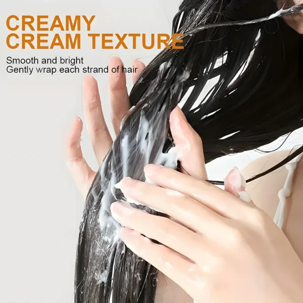 Keratin Hair Mask - Deep Conditioning Treatment for Dry, Damaged Hair - Restores Shine, Strength, and Elasticity - Image 2