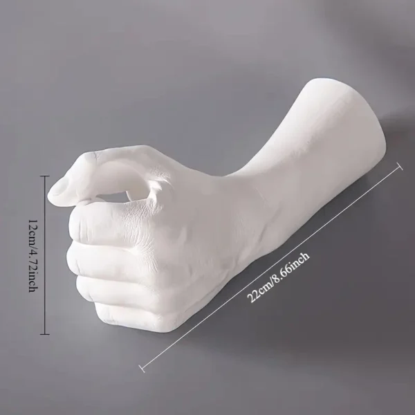 Modern Geometric Resin Wall Vase Wall Mounted Vase Handmade Decorative Flowers for Room Decoration Vas Art Flower Decoration - Image 5