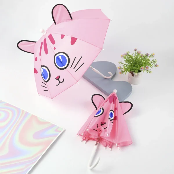 1pc-cute three-dimensional cartoon small umbrella - Image 7
