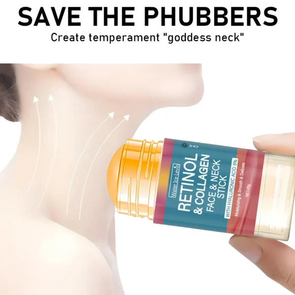 Retinol Face and Neck Treatment Bar with Firming Elasticity Improve Loose Skin Lotion Moisturizes and brightens skin - Image 2