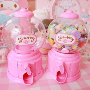 1pc-Candy Machine Cute Candy Dispenser Portable Bank Deposit Box Sweets Machine Nice Gift for Children Home Decor