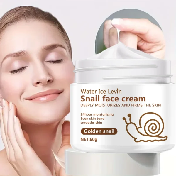 Snail Anti-aging Cream Collagen Moisturizing Nourish Repair Face Damaged Lift Firm Smooth Bright Whitening Skin Care - Image 2