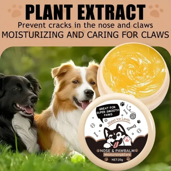 20g Dog Nose and Paw Balm Dog Paw Cream Cats Dogs Paw Protector Cream Pet Feet Moisturizer Pet Crack Feet Repair Pet Accessories - Image 5