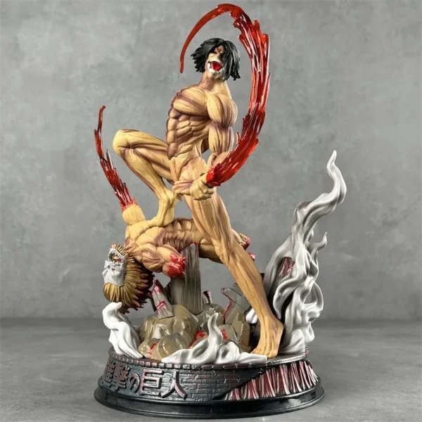 29cm Eren Jaeger Figure Manga Attack On Titan Anime Figures Jaeger Pvc Model Statue Doll Collection Decoration Toys Gift - Image 5