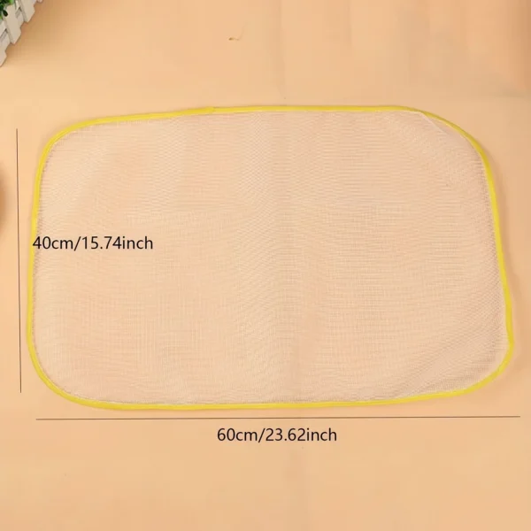 1pc Random Protective Ironing Cloth High Temperature Board Press Mesh Insulation Pad Guard Protection Clothing Home Accessories - Image 2