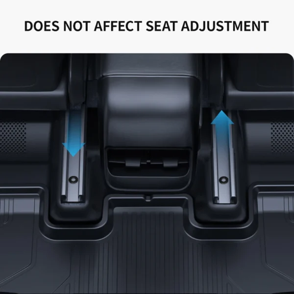 YZ TPE Under Seat Corner Guard For Tesla Model Y Juniper 2025 Protector Rear Seat Slide Rails Guard Kit Car Interior Accessories - Image 4